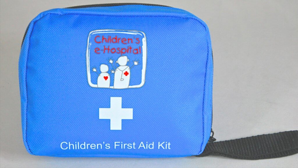 Children's first aid kit