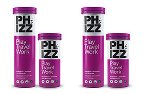 AN APPLE (AND BLACKCURRANT) A DAY KEEPS THE DOCTOR AWAY Health and Wellness brand Phizz launches brand new flavour