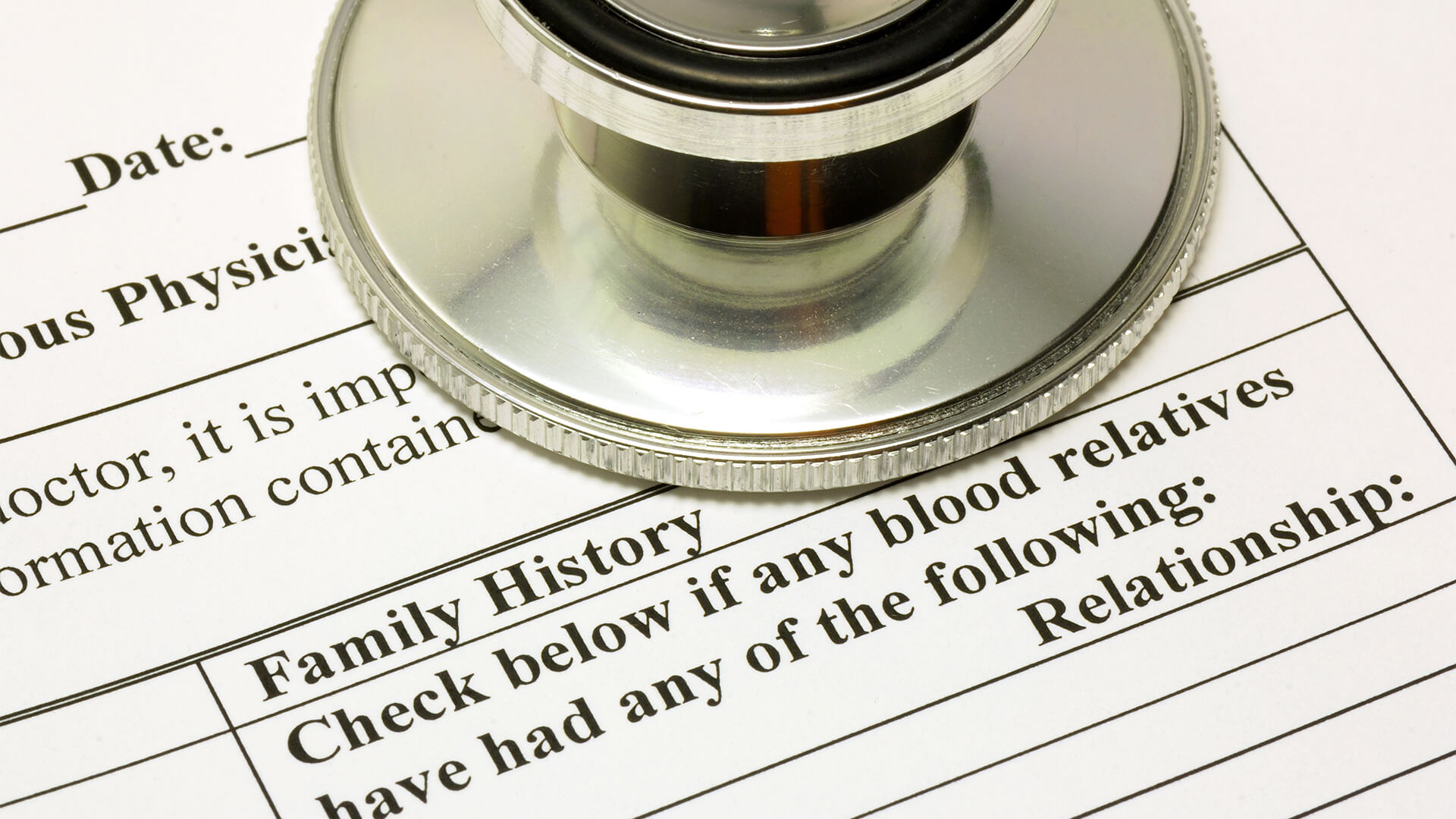 Why Knowing Your Family Medical History is Important